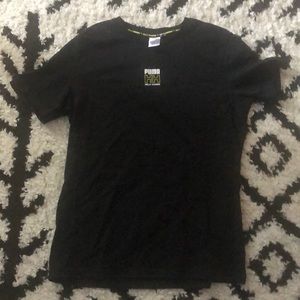 Puma x Helly Hansen Size Large T Shirt Black Neon